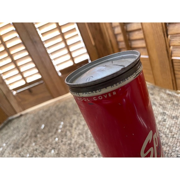 Vintage 1950s Spalding Championship Tennis Ball Tin with Two (2) Tennis Balls - Picture 5 of 16